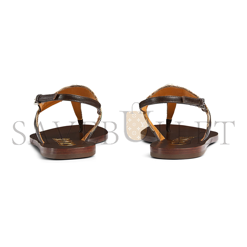 GUCCI WOMEN'S INTERLOCKING G WEB SANDAL 782421
